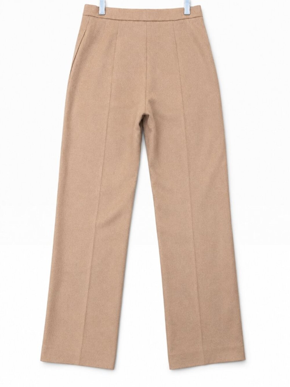 Max Mara Pescia 100% Camel Hair Trouser Pants Made in Italy - Picture 4 of 11